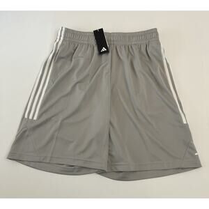 adidas Originals Men's Standard Legends 3-Stripes Basketball Shorts XL Gray